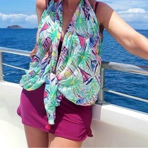 Stella & Dot Pareo Palm City Scarf